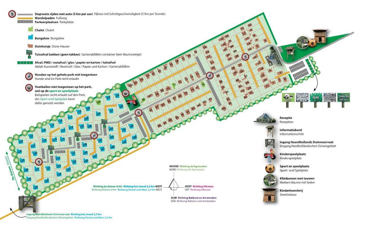 Appartementen - Bungalowpark Mooyeveld - Uniek Gelegen In De Duinen! Egmond-Binnen Zewnętrze zdjęcie